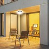 Lubinis šviestuvas V-tac 24W LED paviršinis šviestuvas, juodu korpusu, 4000K, IP44