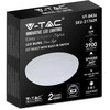 Lubinis šviestuvas V-tac 36W paviršinis šviestuvas, su pieno spalvos dangteliu, 3in1, dimeriuojamas