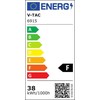 Lubinis šviestuvas V-tac 38W LED paviršinis šviestuvas, baltas, 4000K