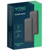 V-TAC išorinė baterija 10000mAh C tipo pilka