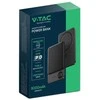 Power bank V-TAC 5000mAh pilka magnetyczny 9mm aliuminio lightning LCD szybki 20W V-TAC VT-50005-SG