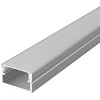 V-tac LED paviršinis profilis su dangteliu, sidabro sp., 2000x17x10mm