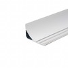 V-tac LED kampinis profilis su dangteliu, sidabro sp., 2m