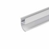 V-tac LED kampinis profilis su dangteliu, sidabro sp., 2m