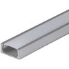Sieninis šviestuvas LED paviršinis profilis V-TAC, su dangteliu ir užbaigimais, aliuminio sp., 2000x16x7mm