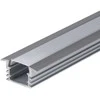 LED juostos profilis V-TAC, aliuminis, 2000x24.5x12.2mm, baltos spalvos.