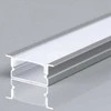 V-tac LED įleidžiamas profilis su dangteliu, sidabro sp., 2m