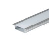 V-tac LED įleidžiamas profilis su dangteliu, sidabro sp., 2m