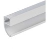V-tac LED kampinis profilis su dangteliu, sidabro sp., 2m