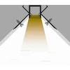 LED juostos profilis V-TAC, aliuminis, 2m, baltos spalvos.