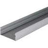 V-tac LED paviršinis profilis su dangteliu, sidabro sp., 2m