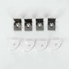 LED juostos profilis V-TAC, aliuminis, 2000x19x19mm, baltos spalvos.