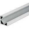 LED kampinis profilis V-TAC, su dangteliu ir užbaigimais, baltas, 2000x19x19mm