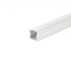 LED paviršinis profilis V-TAC, su dangteliu ir užbaigimais, baltas, 2000x17.2x15.5mm