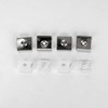 LED paviršinis profilis V-TAC, su dangteliu ir užbaigimais, baltas, 2000x17.2x15.5mm