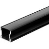 V-tac LED paviršinis profilis, juodas, 2m, su dangteliu ir montavimo priedais