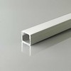 LED paviršinis profilis su dangteliu, sidabro sp., 2000x12x10mm
