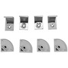 LED kampinis profilis su dangteliu, sidabro sp., 2000x30x30mm