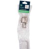 LED kampinis profilis su dangteliu, sidabro sp., 2000x30x30mm