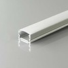 LED paviršinis profilis su dangteliu, sidabro sp., 2000x13.2x7mm