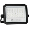 100W LED prožektorius su saulės baterija, juodas, 2000-8000K, dimeriuojamas