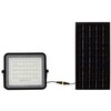V-tac 10W LED prožektorius su saulės baterija, juodas, 6400K