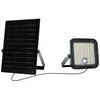 V-tac 10W LED prožektorius su saulės baterija ir judesio davikliu, juodas, 4000/6000K