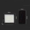 V-tac 10W LED prožektorius su saulės baterija, juodas, 4000K
