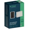 V-tac 15W LED prožektorius su saulės baterija, baltas, 4000K