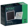 V-tac 16W LED prožektorius su saulės baterija, baltas, 4000K