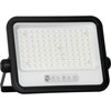 200W LED prožektorius su saulės baterija, juodas, 2000-8000K, dimeriuojamas