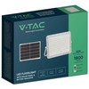 V-tac 20W LED prožektorius su saulės baterija, baltas, 4000K