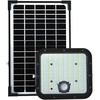 V-tac 30W LED prožektorius su saulės baterija, juodas, 6400K, su judesio davikliu