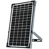 V-tac 30W LED prožektorius su saulės baterija, juodas, 4000K, su judesio davikliu