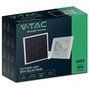 V-tac 35W LED prožektorius su saulės baterija, baltas, 4000K