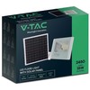 V-tac 35W LED prožektorius su saulės baterija, baltas, 6400K