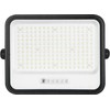 400W LED prožektorius su saulės baterija, juodas, 2000-8000K, dimeriuojamas