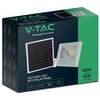 V-tac 40W LED prožektorius su saulės baterija, baltas, 4000K