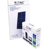 V-tac 40W LED prožektorius su saulės baterija, juodas, 6000K