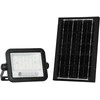 50W LED prožektorius su saulės baterija, juodas, 2000-8000K, dimeriuojamas