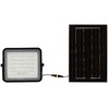 V-tac 6W LED prožektorius su saulės baterija, juodas, 6400K