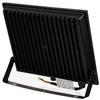 V-tac 100W LED prožektorius, juodas, 3000K