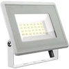 V-tac 20W LED prožektorius, baltu korpusu, 6400K, su maitinimo šaltiniu