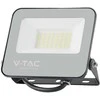 V-tac 30W LED prožektorius, juodas, 6500K, 160lm/W