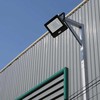 Samsung 50W LED prožektorius V-TAC, juodas, 4000K, su PIR judesio davikliu