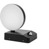 V-tac 17W LED sieninis lauko šviestuvas, juodas, 3000K, IP65, su judesio davikliu