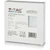 V-tac 3 klavišų jungiklis, su jutikliu, IP54
