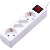 Ilgintuvas 4-vietis V-TAC, su jungikliu, (3G1.5MM2 X 1.5M)