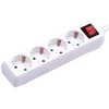 Ilgintuvas 4-vietis V-TAC, su jungikliu, 3G1.5MM2 X 1.5M