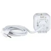 Ilgintuvas 4-vietis V-TAC, 2usb jungtys, 3G1.5MM2 X1.4M, baltas, kubo formos